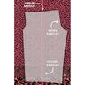 Viscose Voile Leo and flowers border design Panel – pink/orange,  thumbnail number 9