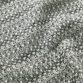 Mottled Lurex Pure New Wool Blend – antique silver, 