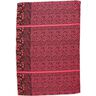 Viscose Voile Leo and flowers border design Panel – pink/orange,  thumbnail number 1
