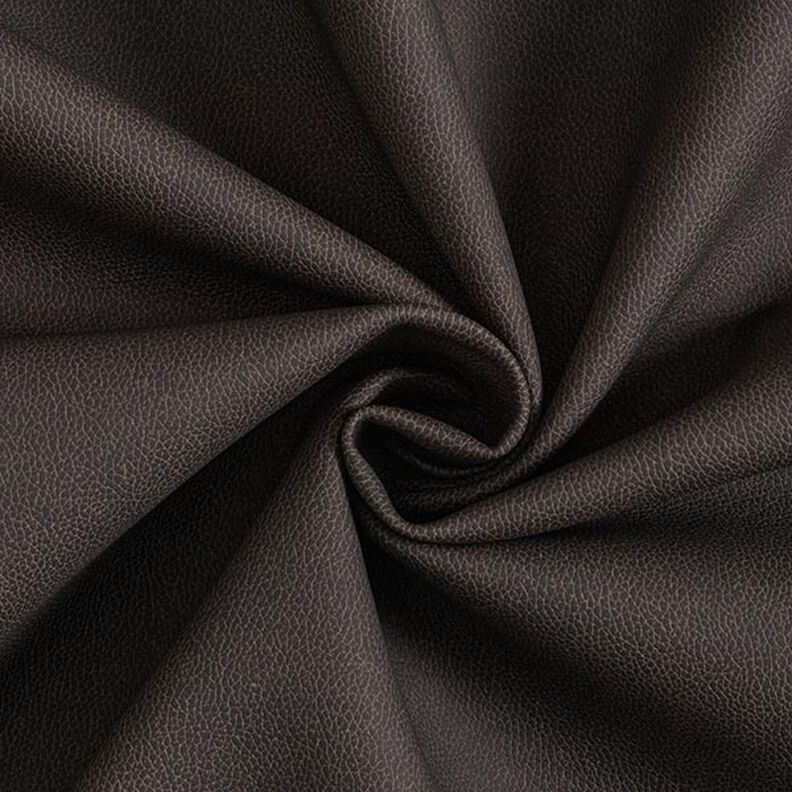 Faux Nappa Leather Upholstery Fabric – anthracite,  image number 1