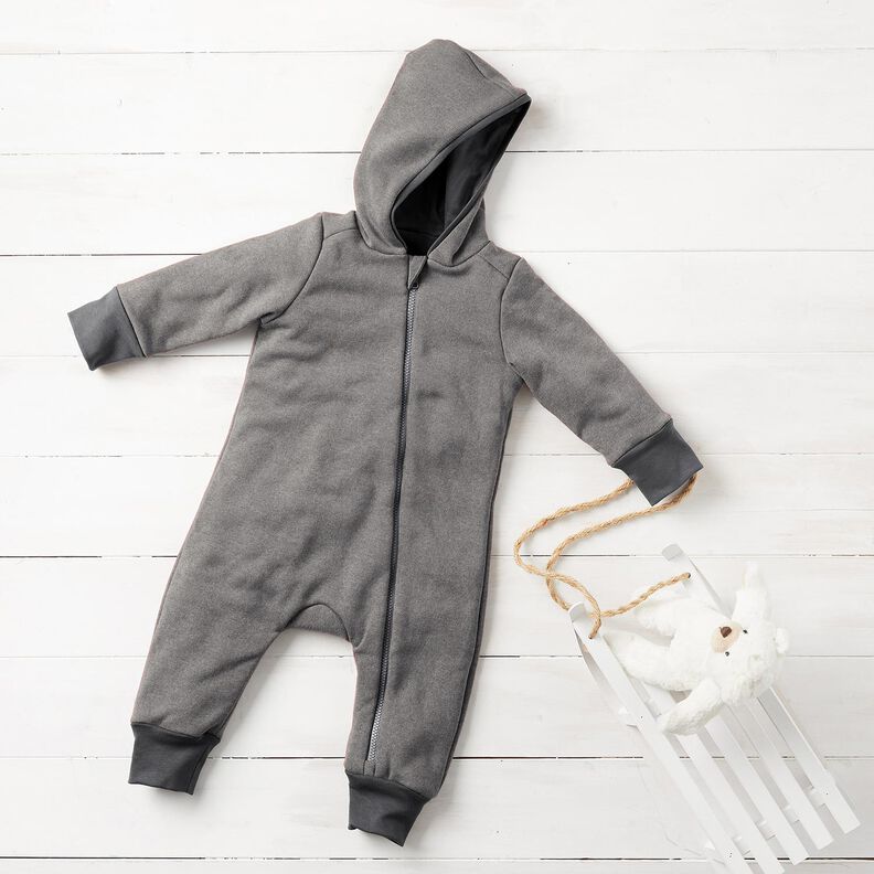 Fulled woollen loden – dark taupe,  image number 8
