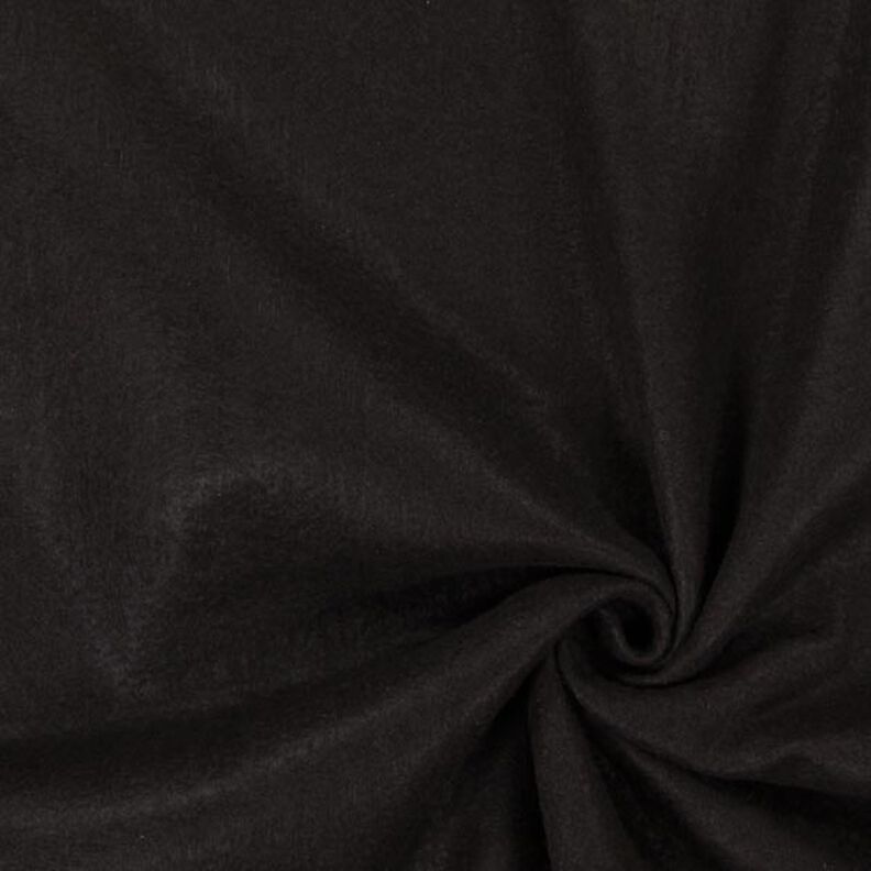 Felt 180 cm / 1,5 mm thick – black,  image number 1