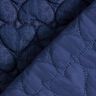 Denim Quilted Fabric hearts – midnight blue,  thumbnail number 4