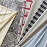 Knitted fabric abstract metallic print – metallic silver/black,  thumbnail number 7
