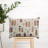 Decor Fabric Half Panama winter scene – natural/light brown,  thumbnail number 8