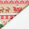 Santa Claus Is Coming Soft Sweatshirt Fabric – anemone,  thumbnail number 4
