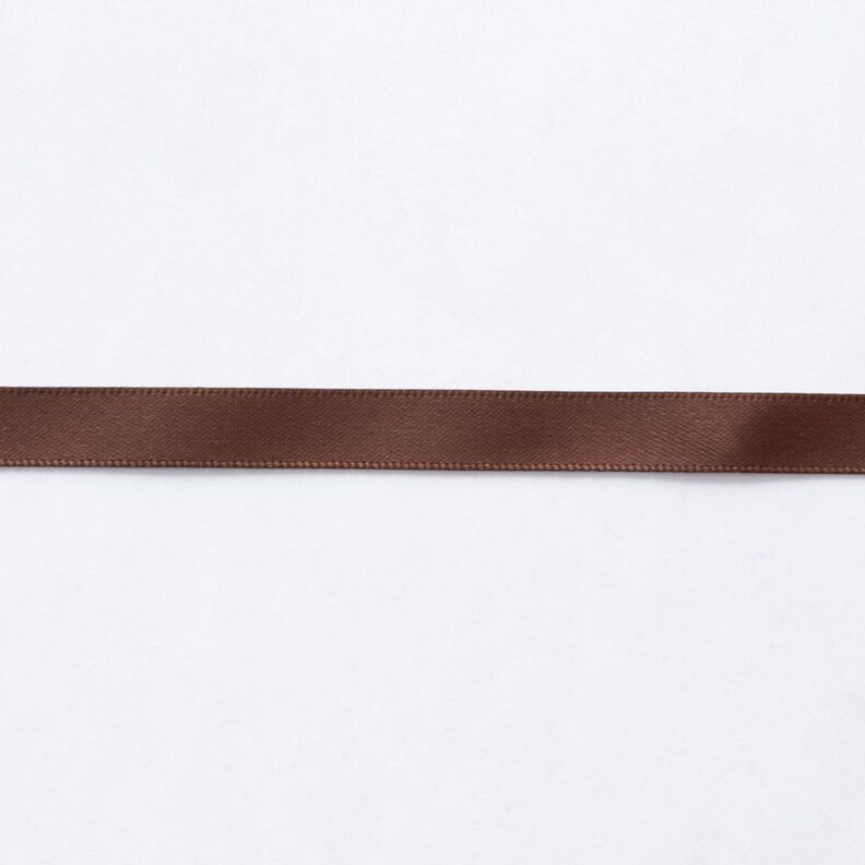 Satin Ribbon [9 mm] – dark brown,  image number 1