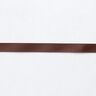 Satin Ribbon [9 mm] – dark brown,  thumbnail number 1