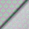 Coated Cotton Abstract Fans – pastel violet/mint,  thumbnail number 4
