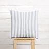 Decor Fabric Half Panama Vertical stripes – light grey/white,  thumbnail number 7