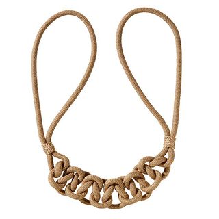 Decorative Knot Tiebacks [80cm] – dark beige | Gerster, 