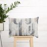 Decor Fabric Half Panama artistic arches – light beige/grey,  thumbnail number 7