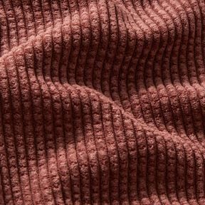 Chunky Corduroy Bubble Plain – dark dusky pink, 