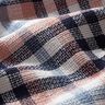 Coat Fabric Cotton Blend small check – dusky pink/white,  thumbnail number 2
