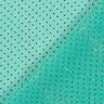 Glitter stripes and dots chiffon – turquoise,  thumbnail number 4