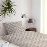 Cotton Cretonne Fans – taupe/ivory,  thumbnail number 7