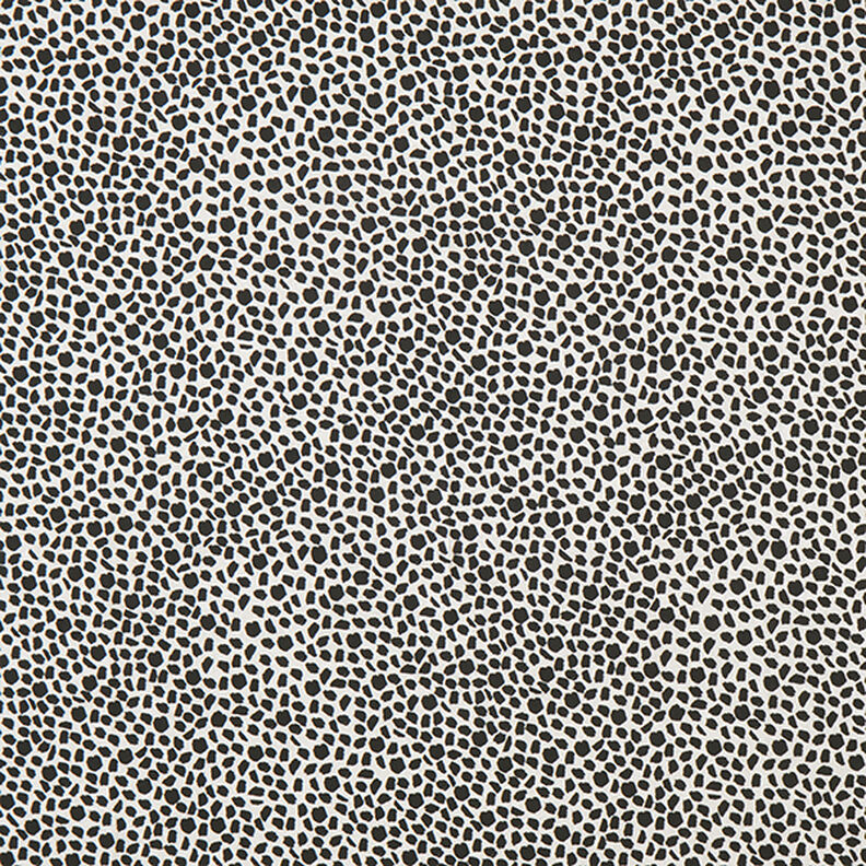 Decor Fabric Half Panama Leopard Print – black/natural,  image number 1