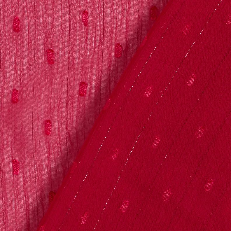 Metallic pinstripe chiffon dobby – berry/metallic silver,  image number 4