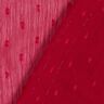 Metallic pinstripe chiffon dobby – berry/metallic silver,  thumbnail number 4