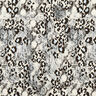 Snakeskin Polyester Jersey – white/black,  thumbnail number 1