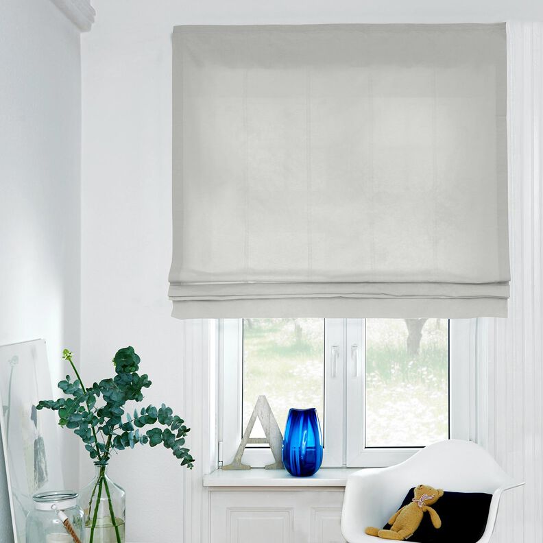 pure heavy linen Plain – elephant grey | Remnant 50cm, image number 5