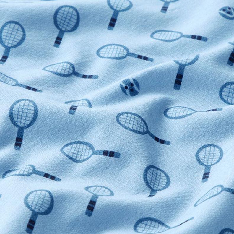 French Terry retro tennis | PETIT CITRON – light blue,  image number 2