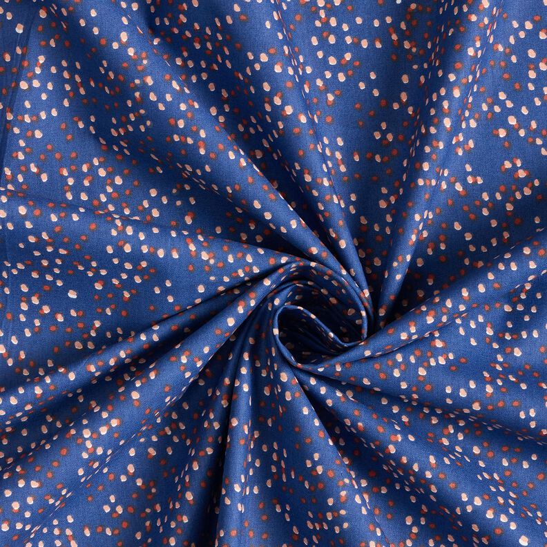 Cotton Cretonne Polka Dots – indigo,  image number 3