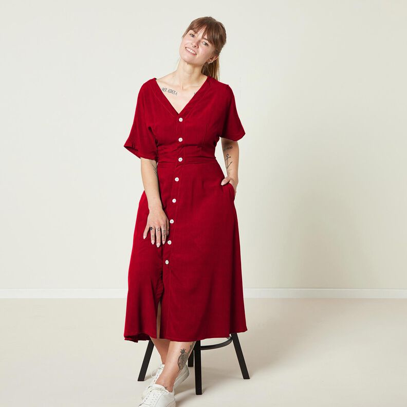 Sateen Plain – dark red,  image number 6