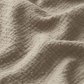 Double Gauze/Muslin dobby – beige, 