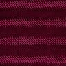 Stretch velvet embossed waves – burgundy,  thumbnail number 1