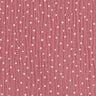 Double Gauze/Muslin Polka Dots – dusky pink/white,  thumbnail number 1