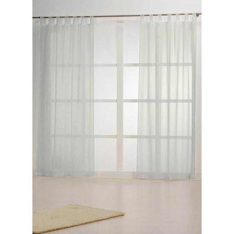 Curtain fabric Voile Ibiza 295 cm – offwhite,  image number 5