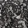Lace with double-sided floral scalloped edge – black,  thumbnail number 3