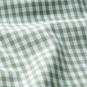 Cotton Vichy check 0,5 cm – sage/white, 