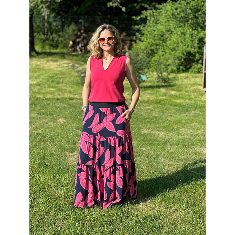 Maxi skirt| Lillesol & Pelle No. 81 | 34-58,  image number 4