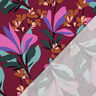 viscose fabric stretch Spring Garden | Nerida Hansen – hollyhock/blue spruce,  thumbnail number 4