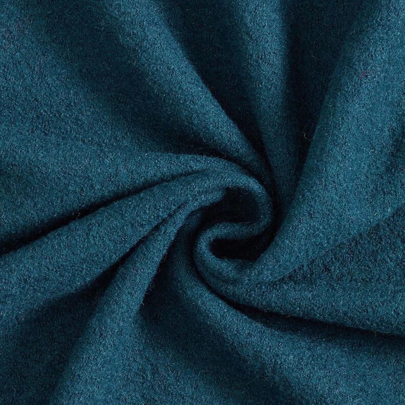 Lightweight viscose and wool blend knitted fabric – ocean blue,  image number 1