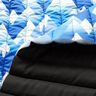 Quilted Fabric Mountains – royal blue/white,  thumbnail number 6