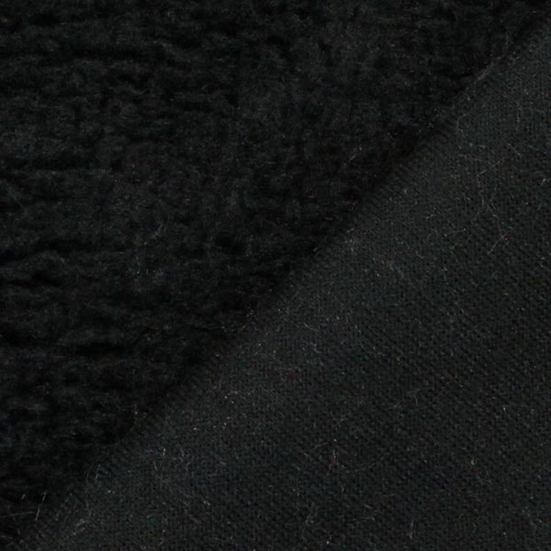Imitation Lamb Fur – black,  image number 3