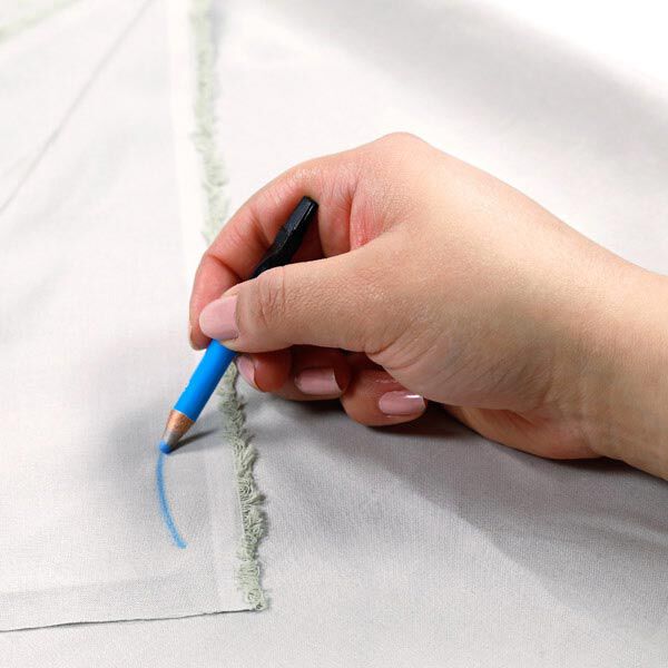Dressmaker Chalk Pencils – turquoise/white | YKK,  image number 4