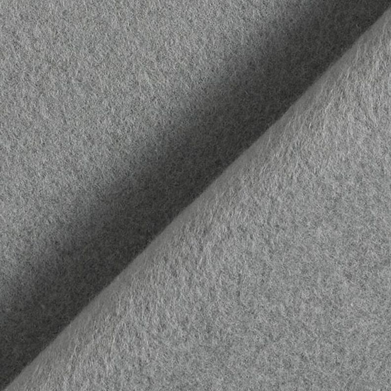 Cotton Fleece Plain – grey | Remnant 70cm, image number 4