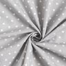 Scattered hearts organic cotton poplin – light grey,  thumbnail number 3