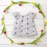 Cotton Poplin Animals with crowns – light grey,  thumbnail number 6