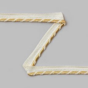 Piping - cream/gold, 