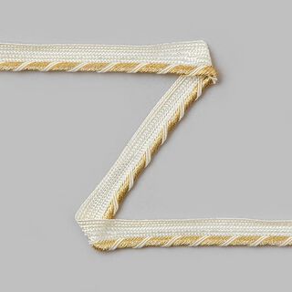 Piping - cream/gold, 