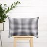 Cotton Vichy check 1 cm – pearl grey/white,  thumbnail number 6