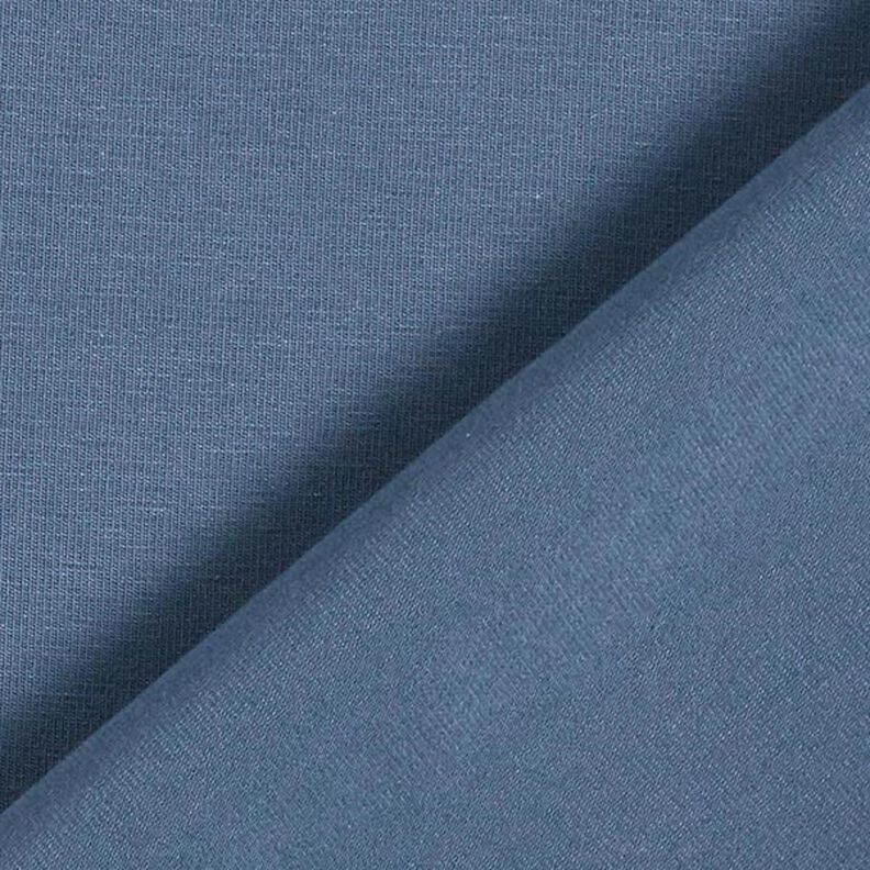 Medium Cotton Jersey Plain – denim blue,  image number 5