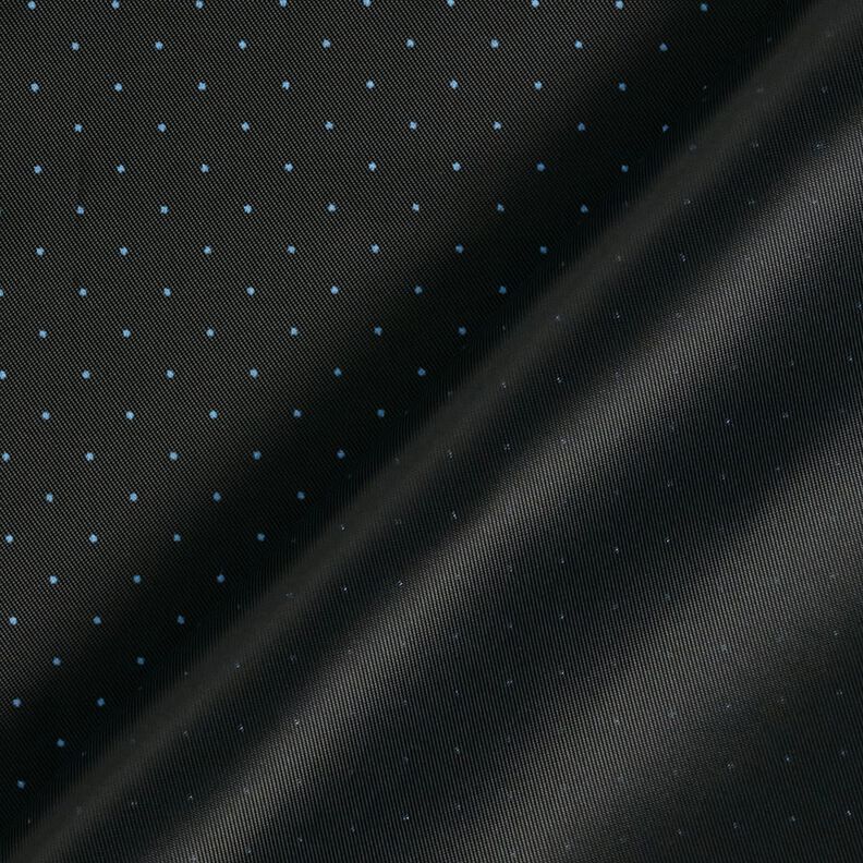 Lining Fabric Little Dots – black/light blue,  image number 3