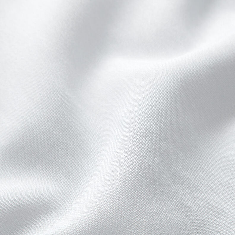 Plain-coloured plain weave viscose blend – white,  image number 2