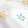 Cotton Jersey colourful tortoises – ivory/salmon,  thumbnail number 2